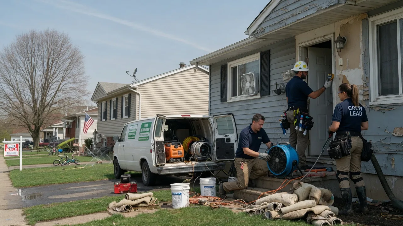 Flood Cleanup in Chester, PA near me
