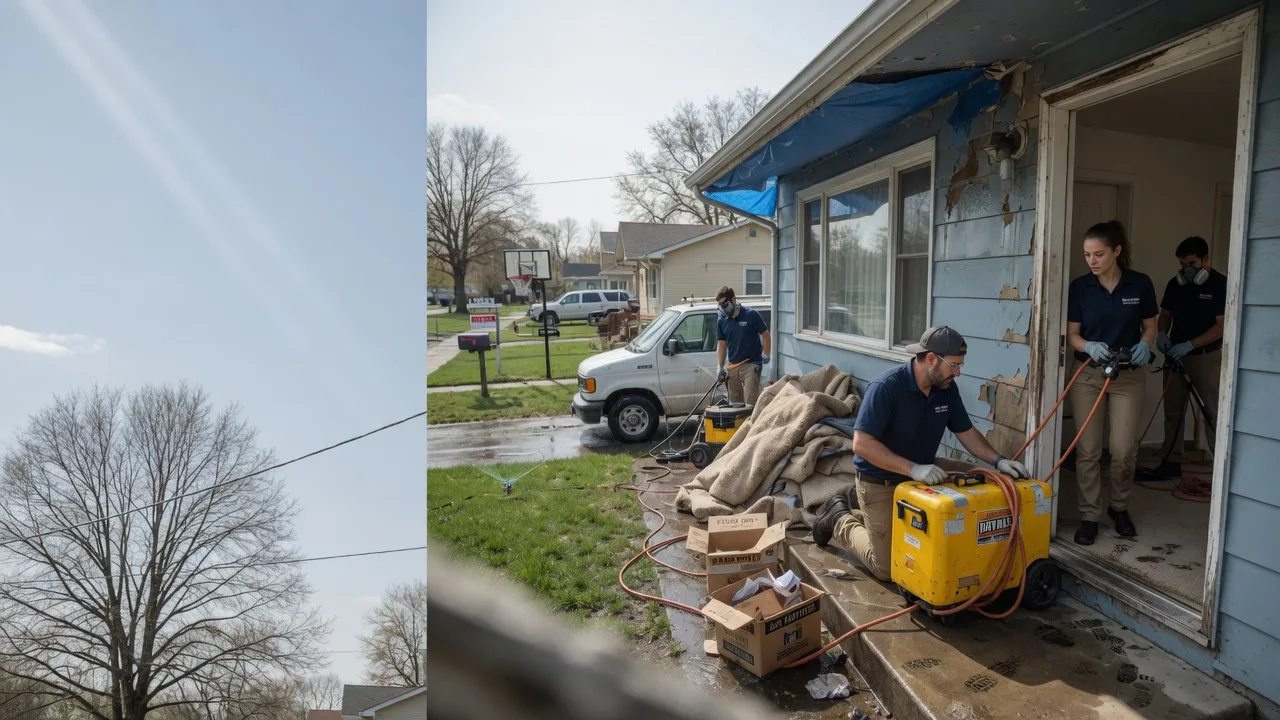 Basement Flood Cleanup in Chester, PA near me